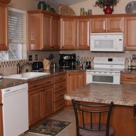 Spokane Valley Kitchen Beech Cabinets After 2